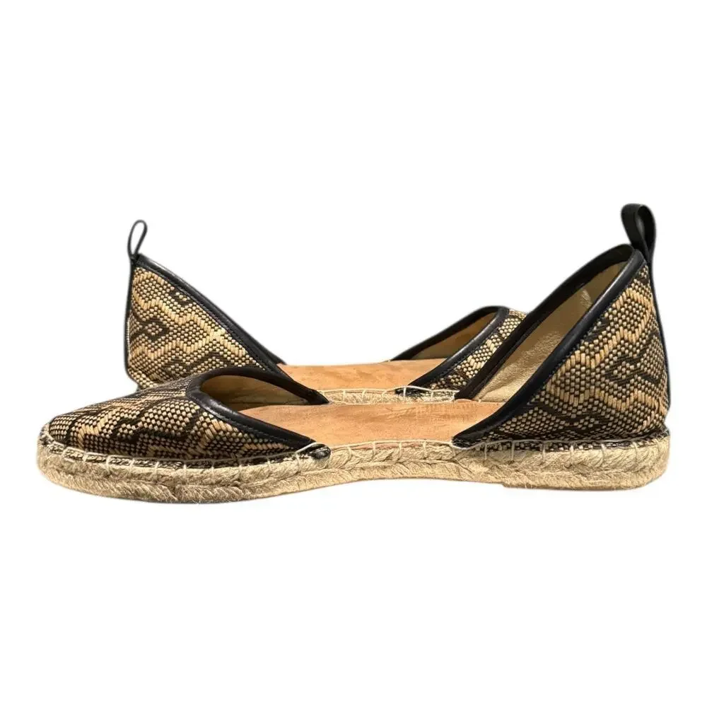 Seychelles Women’s Brown Black Slip On Espadrilles Size 10